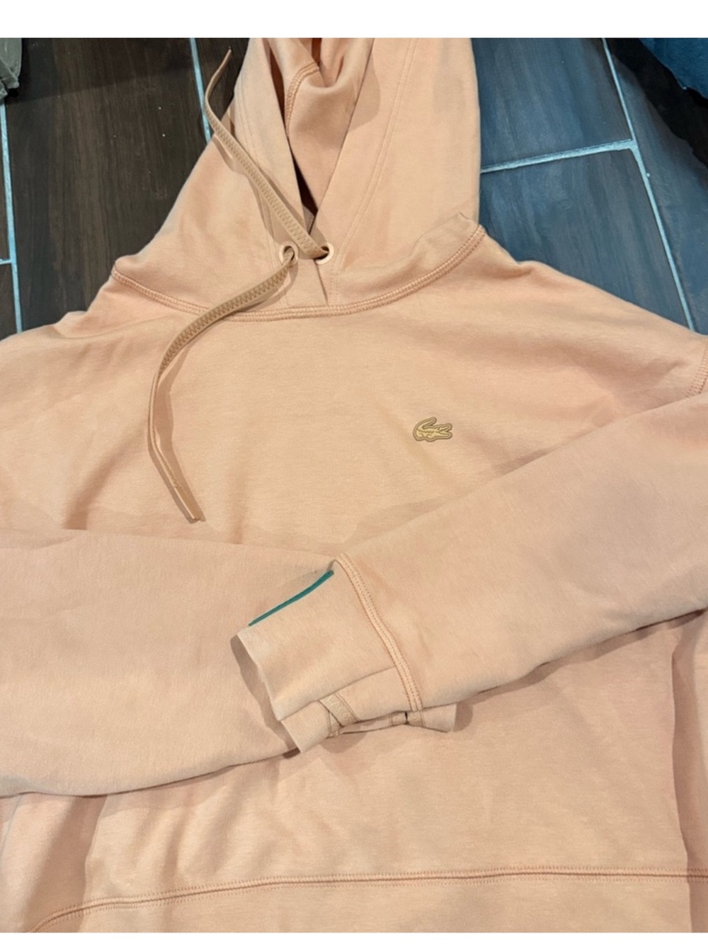 Lacoste Peach Pullover Hoodie